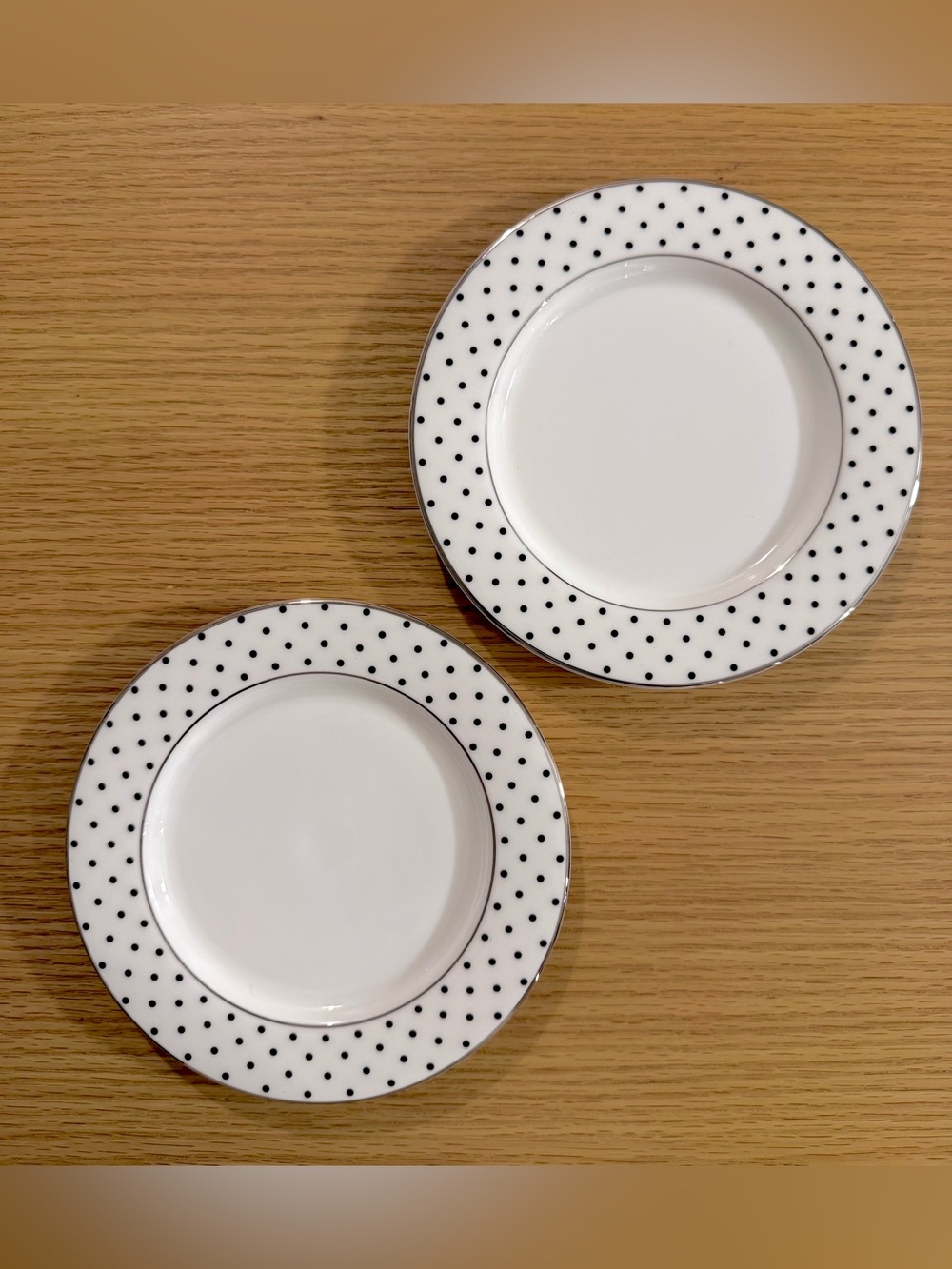 Kate Spade New York LENOX Larabee Road Lot Of 2 B&B/Dessert Plates
